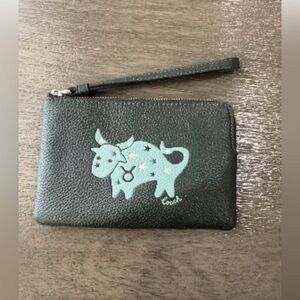 Coach zodiac Wristlet